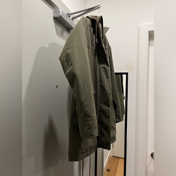 Women’s Small Insulted Water-Resistant Olive Green MEC Jacket - Picture 3 of 8